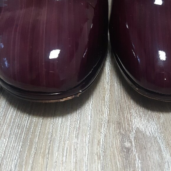 Yves Saint Laurent Purple Ombre Patent Nicole Stilettos Size 37 (6 1/2) - Picture 8 of 13